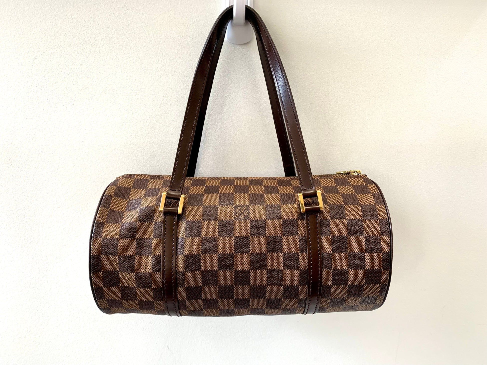 Louis Vuitton EBENE PAPILLON 26 Damier Handbag