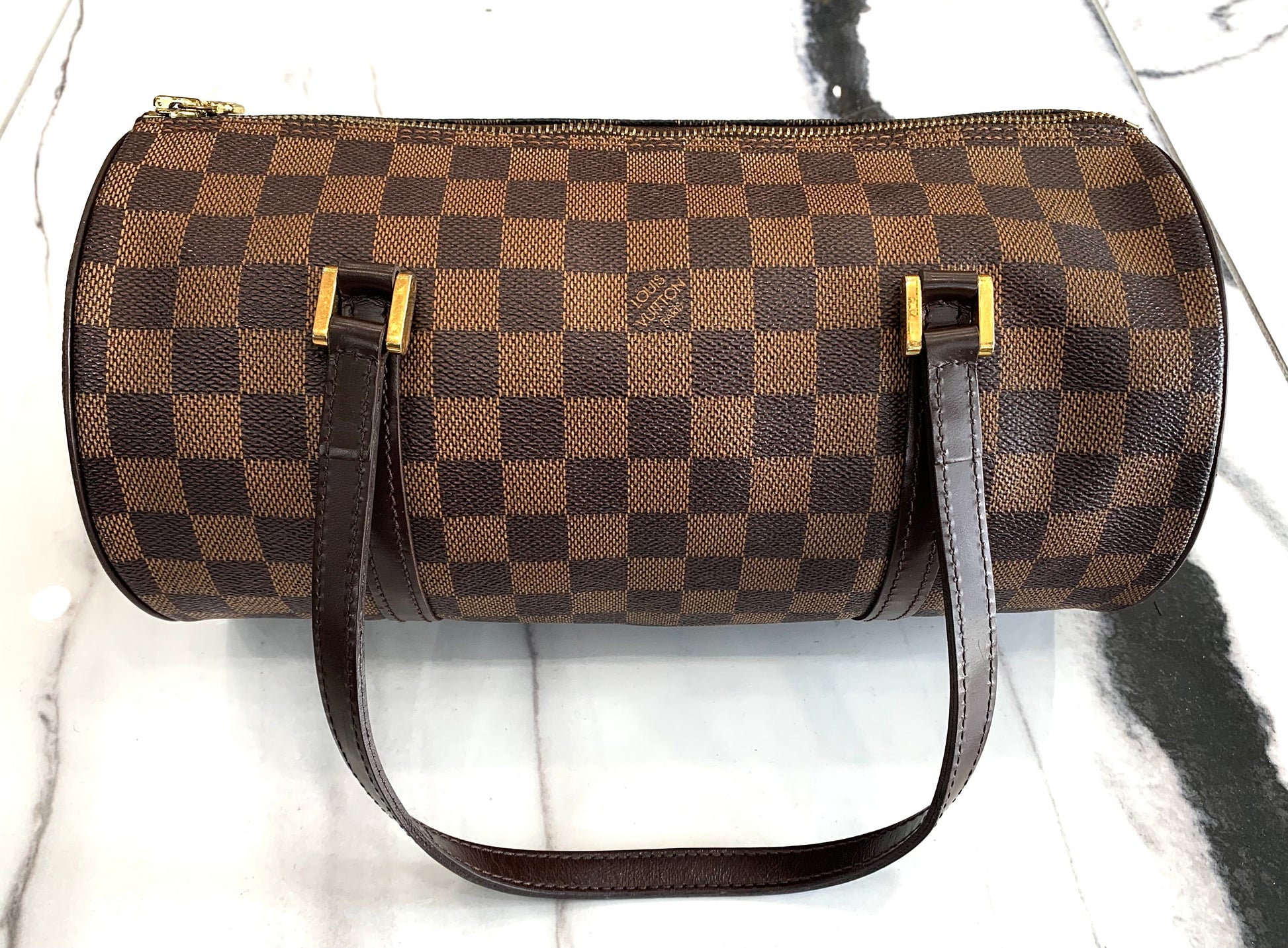 Louis Vuitton EBENE PAPILLON 26 Damier Handbag