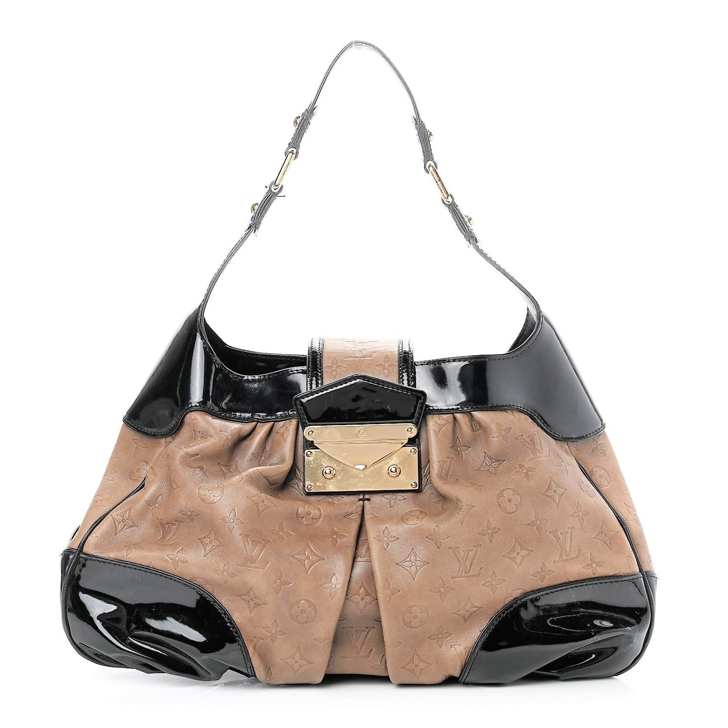 Louis Vuitton EMBOSSED POLLY HOBO Shoulder Bag