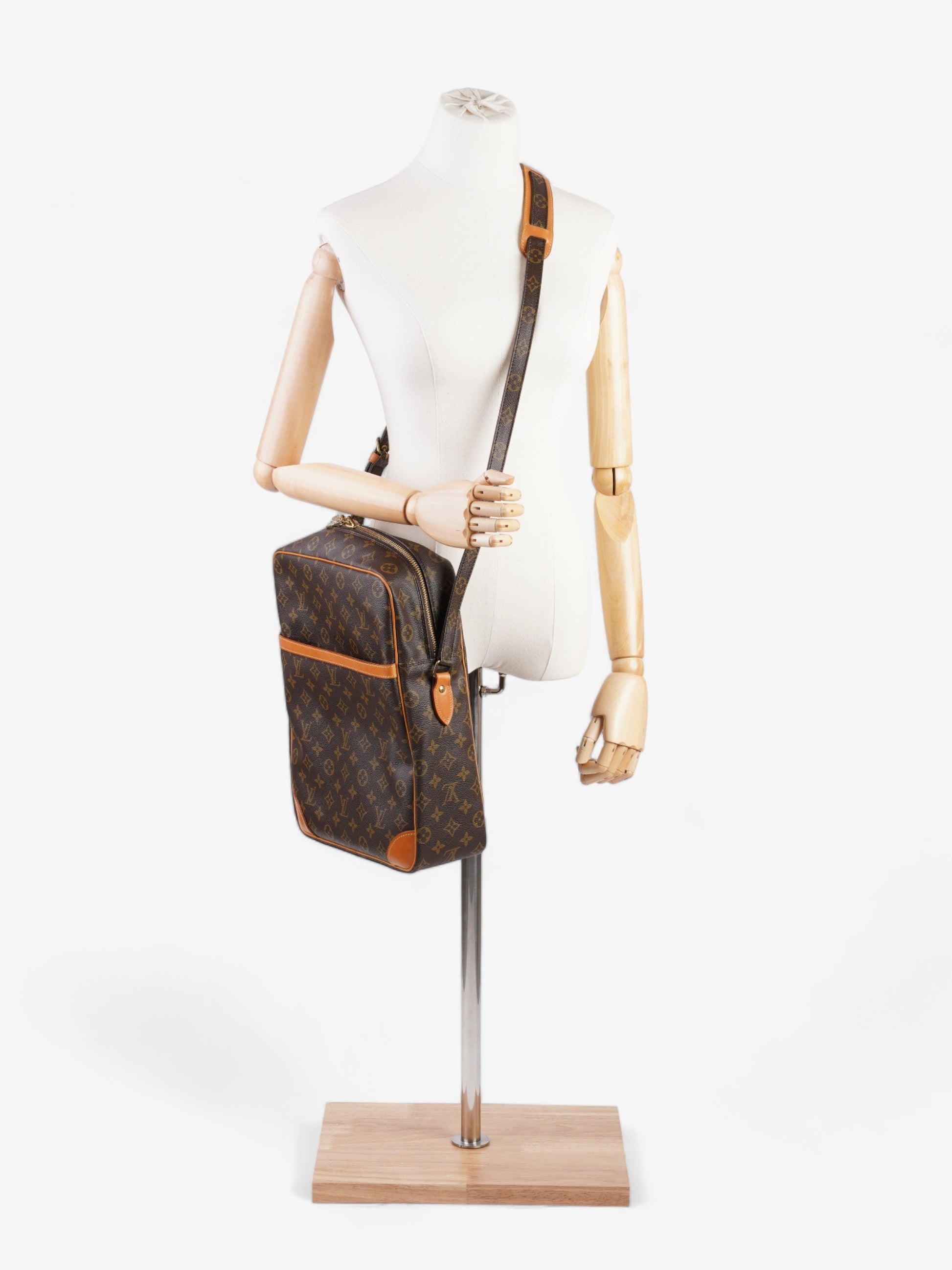 Louis Vuitton Weekend Monogram PM Canvas Handbag