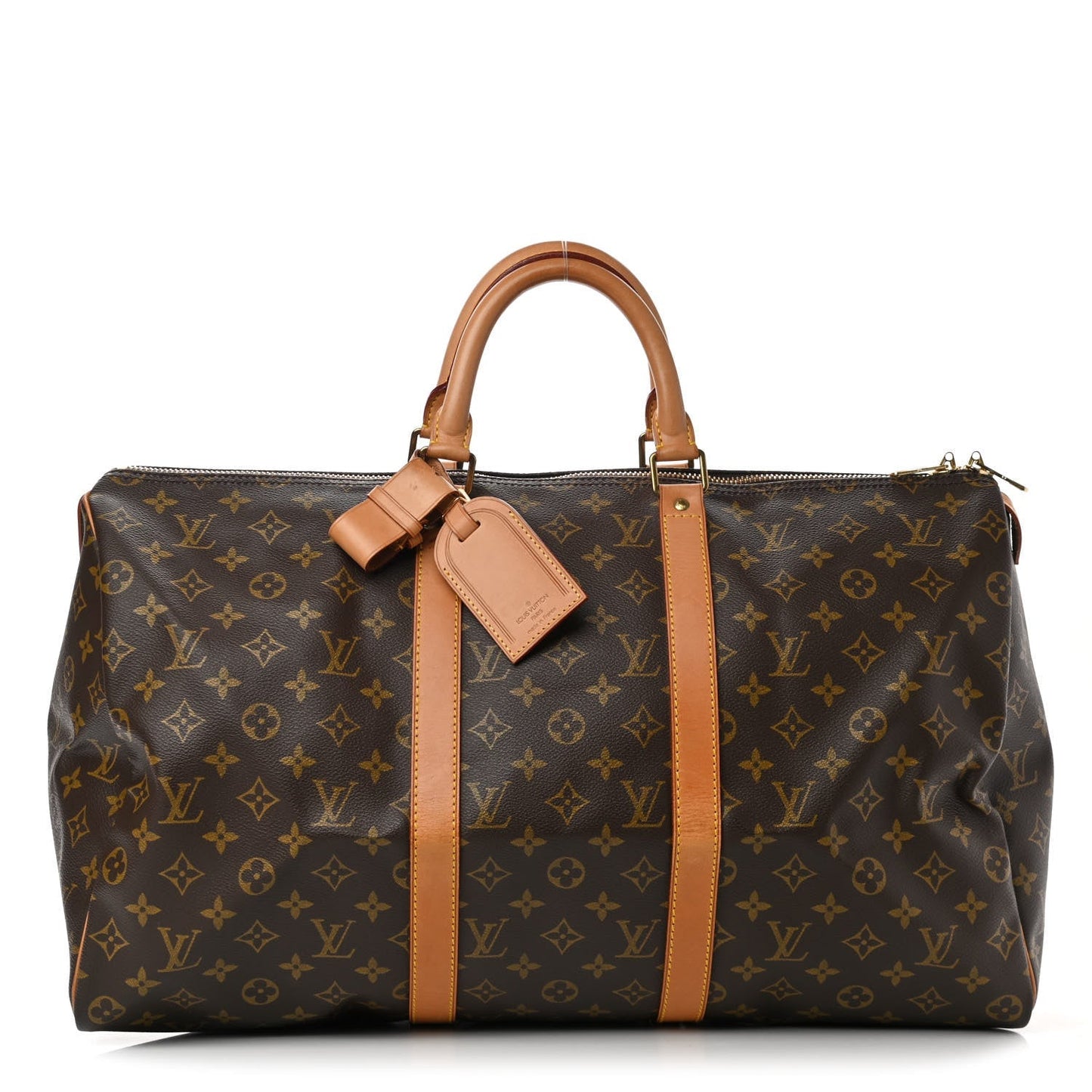 Louis Vuitton Keepall Bandouliere 50 Monogram Canvas Travel Bag