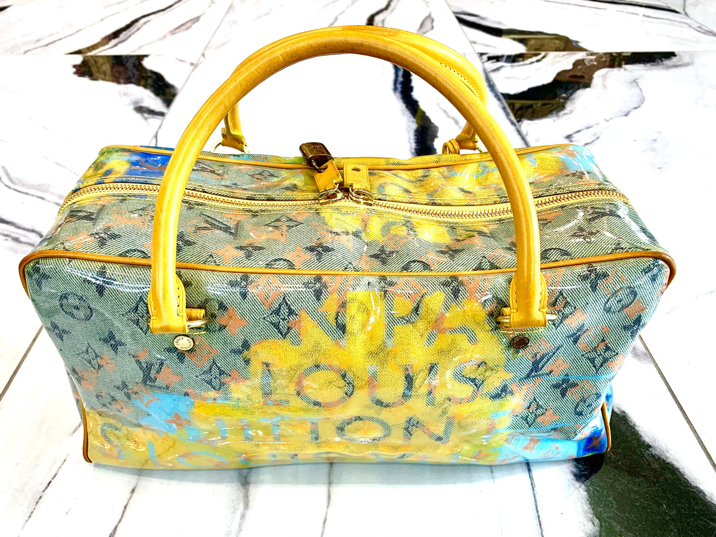 Louis Vuitton MULTI-COLOR PULP PM Monogram Handbag