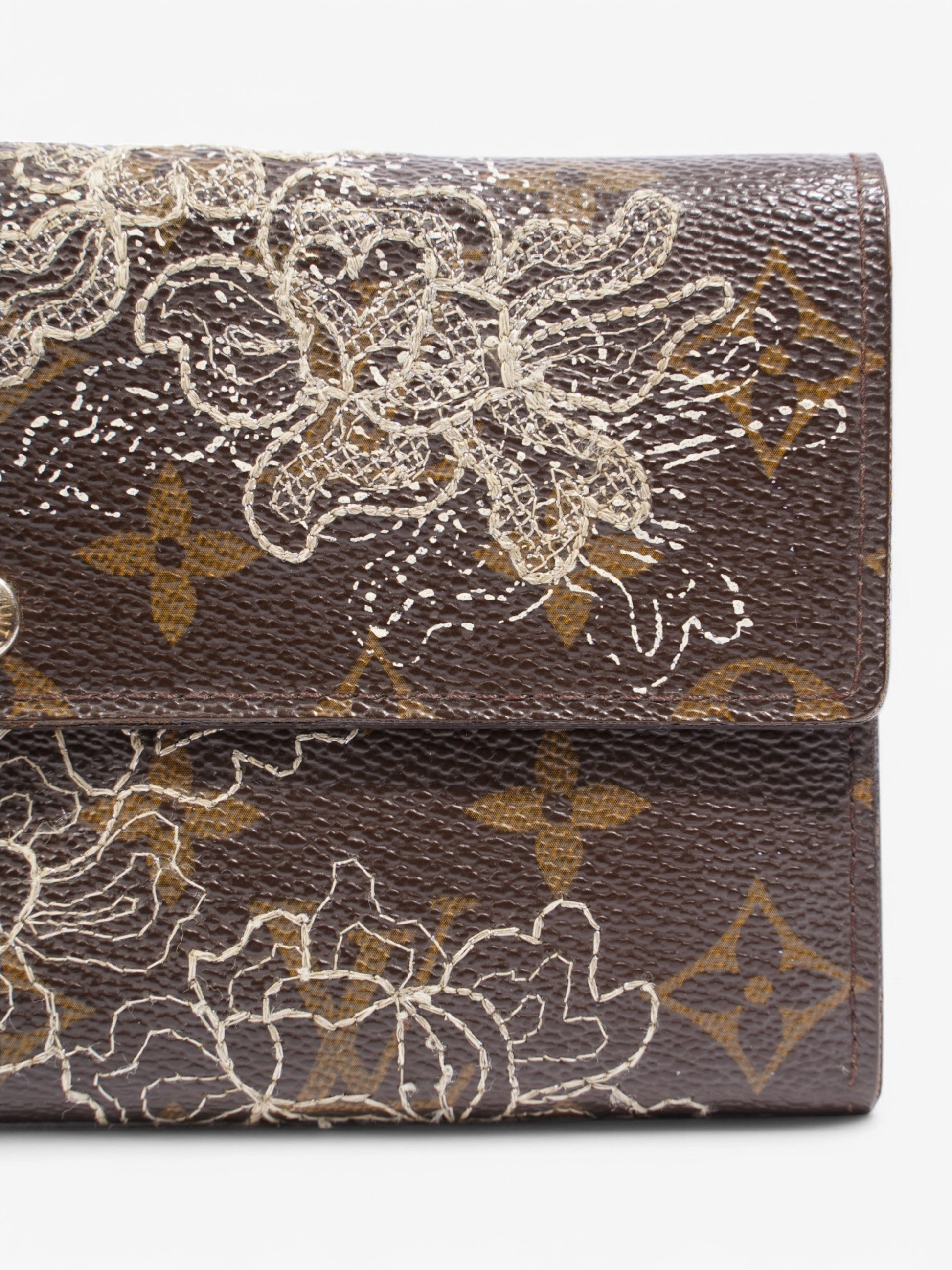Louis Vuitton Dentelle Sarah Purse Coated Monogram Canvas Coated Canvas Apparel