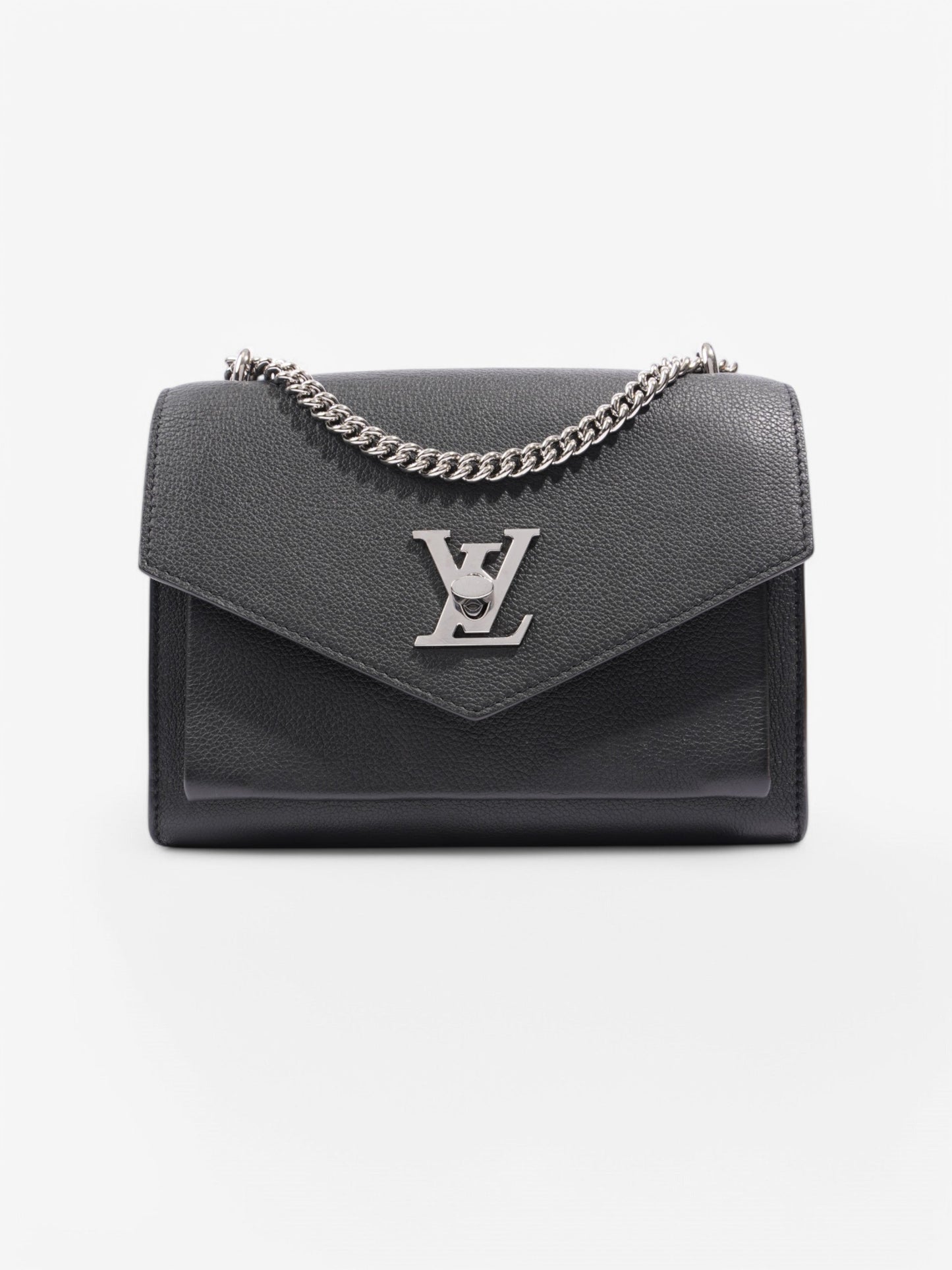 Louis Vuitton Mylockme BB Leather Black Handbag