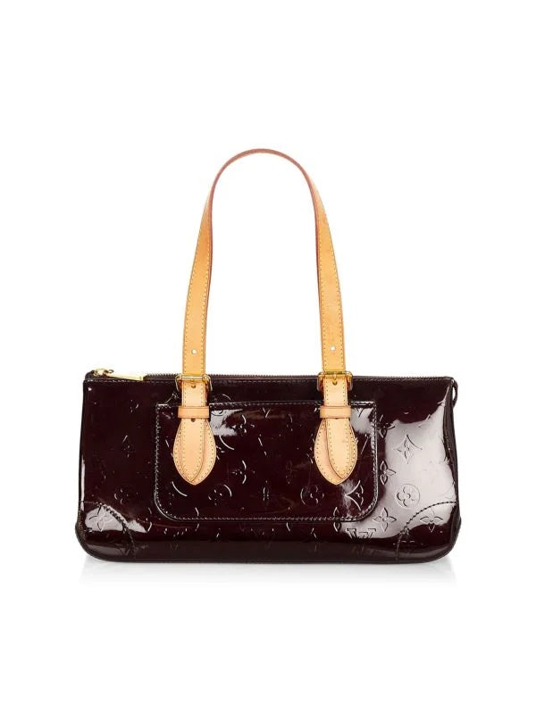 Louis Vuitton ROSEWOOD AVENUE AMARANTE Monogram Vernis Handbag
