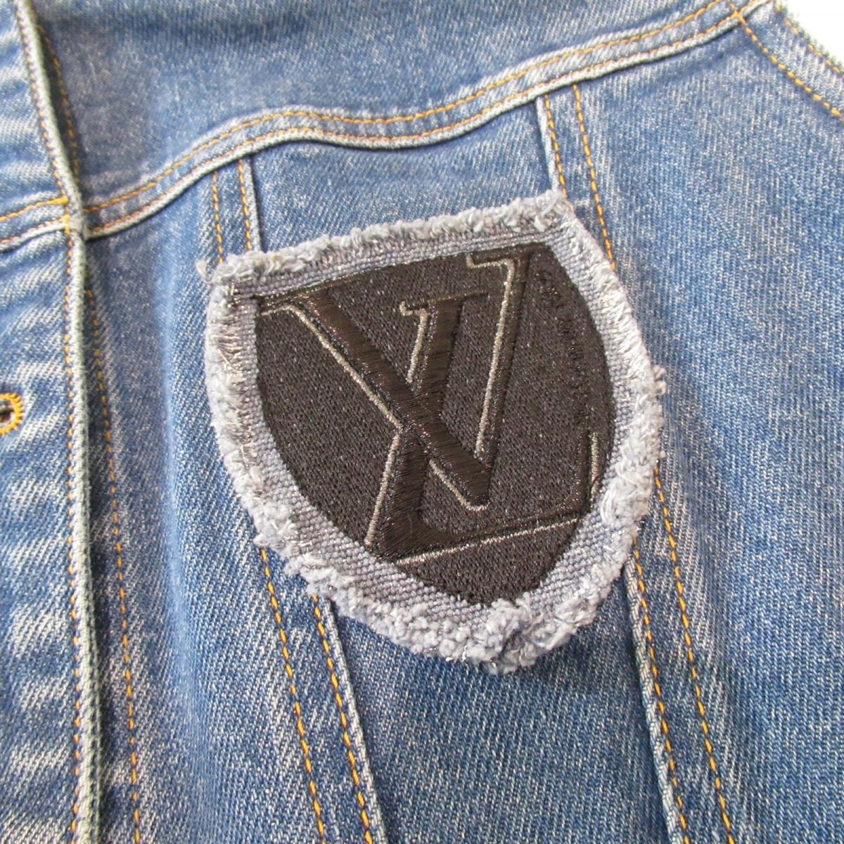 Louis Vuitton DENIM & PATCHES DRESS Blue Apparel