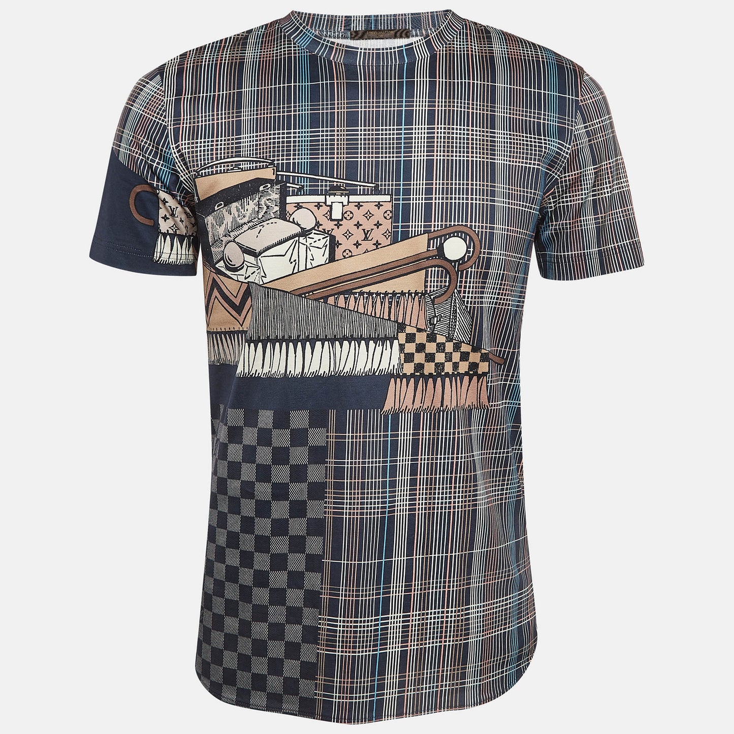 Louis Vuitton PRET A PARTIR PRINT COTTON Blue Apparel