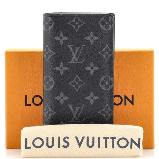 Louis Vuitton ECLIPSE BRAZZA Monogram Wallet Case