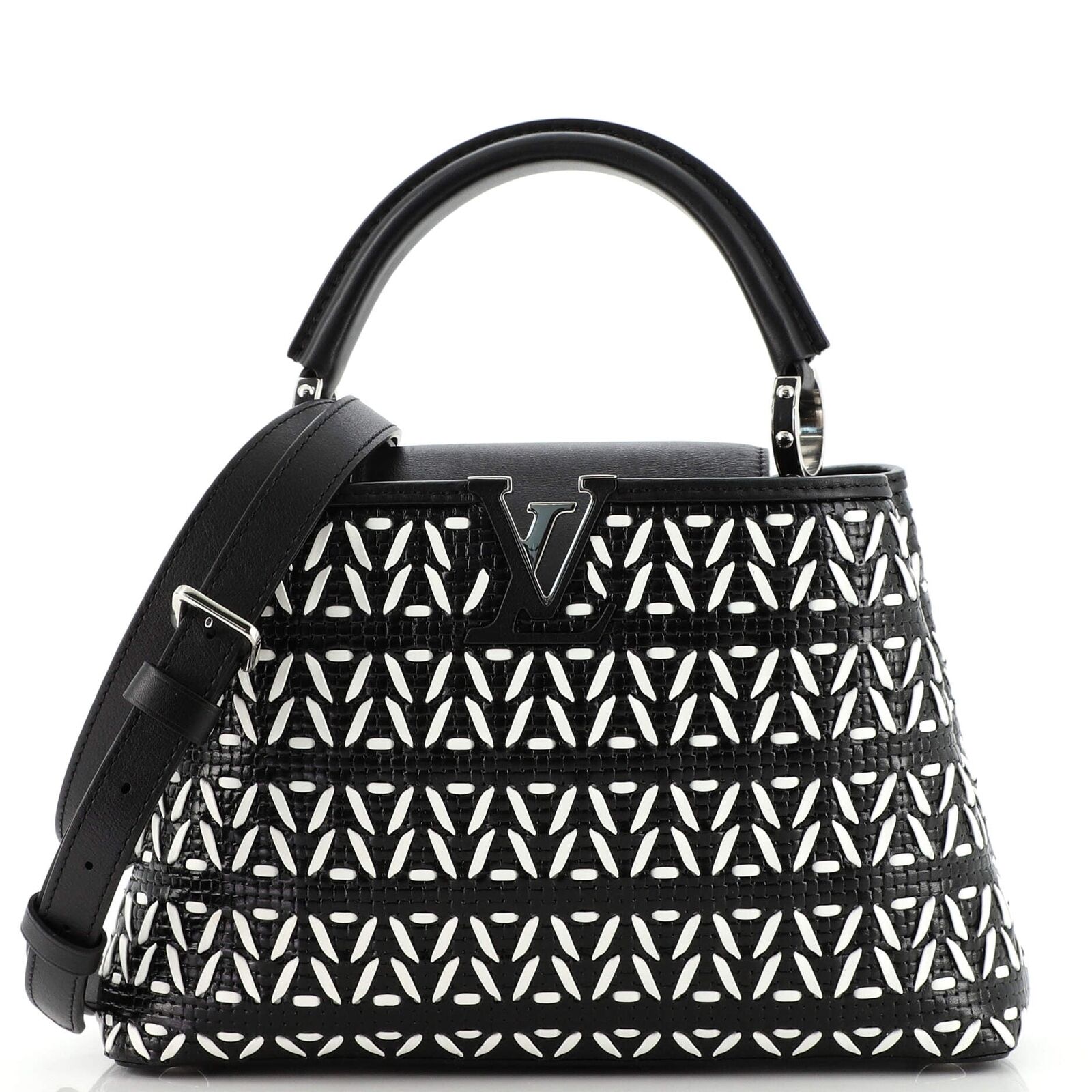 Louis Vuitton PLAITED BB Leather Capucines Hat