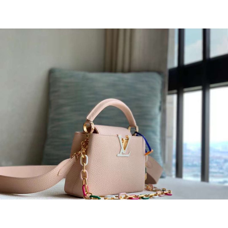Louis Vuitton Capucines Bb Hand Bag Travel Bag Bag Bgmp1561