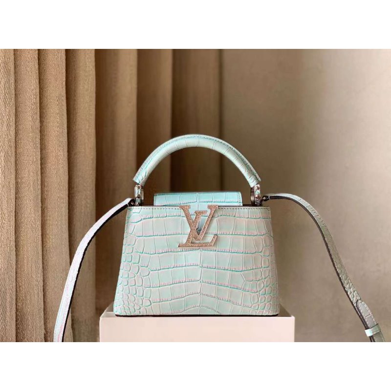 Louis Vuitton Capucines Bb Hand Bag Travel Bag Bag Bgmp1579