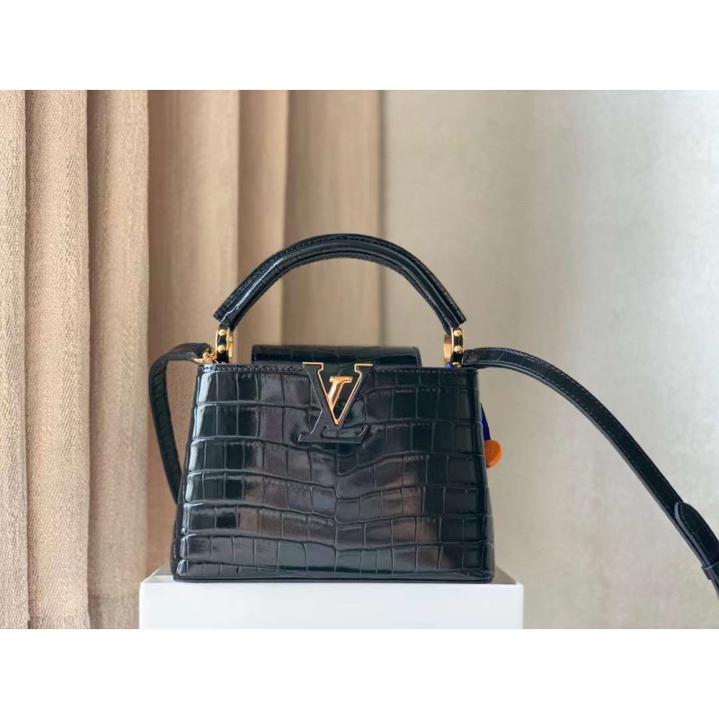Louis Vuitton Capucines Bb Hand Bag Travel Bag Bag Bgmp1581