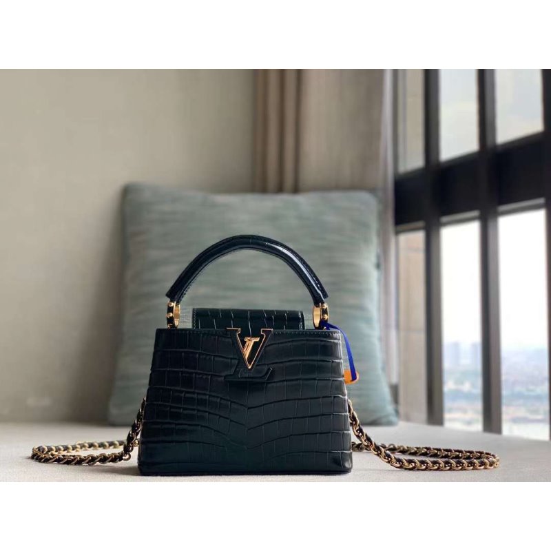 Louis Vuitton Capucines Bb Hand Bag Travel Bag Bag Bgmp1585