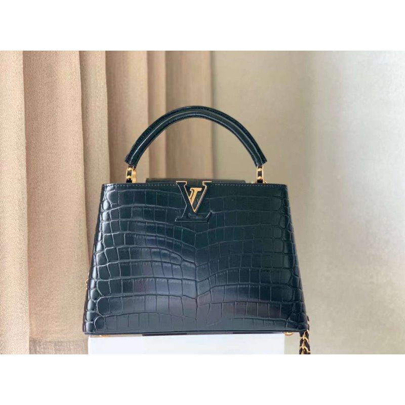 Louis Vuitton Capucines Bb Hand Bag Travel Bag Bag Bgmp1586