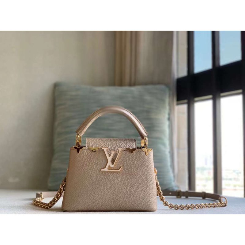 Louis Vuitton Capucines Bb Hand Bag Travel Bag Bag Bgmp1589