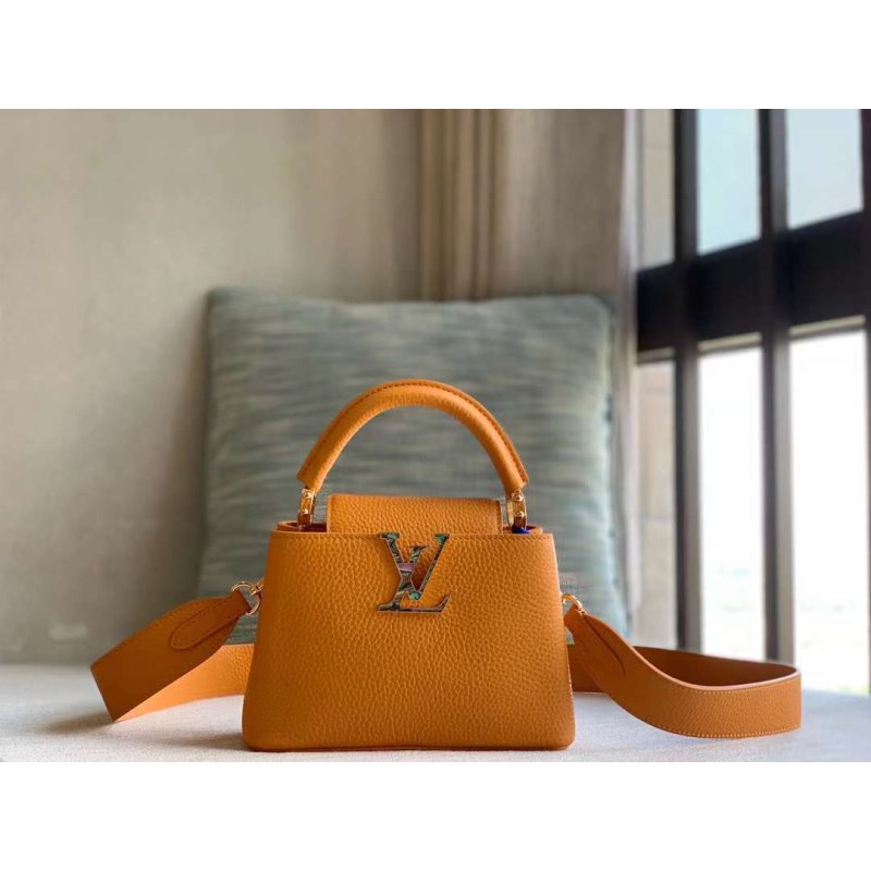 Louis Vuitton Capucines Bb Hand Bag Travel Bag Bag Bgmp1591