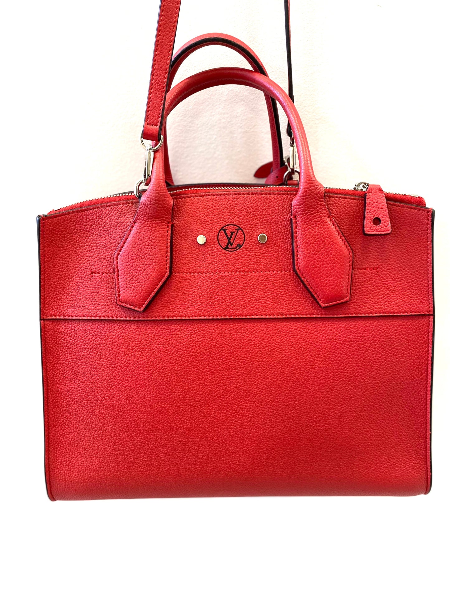 Louis Vuitton CITY STEAMER MM Tote Bag