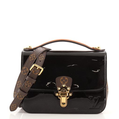 Louis Vuitton Cherrywood Monogram Vernis Handbag