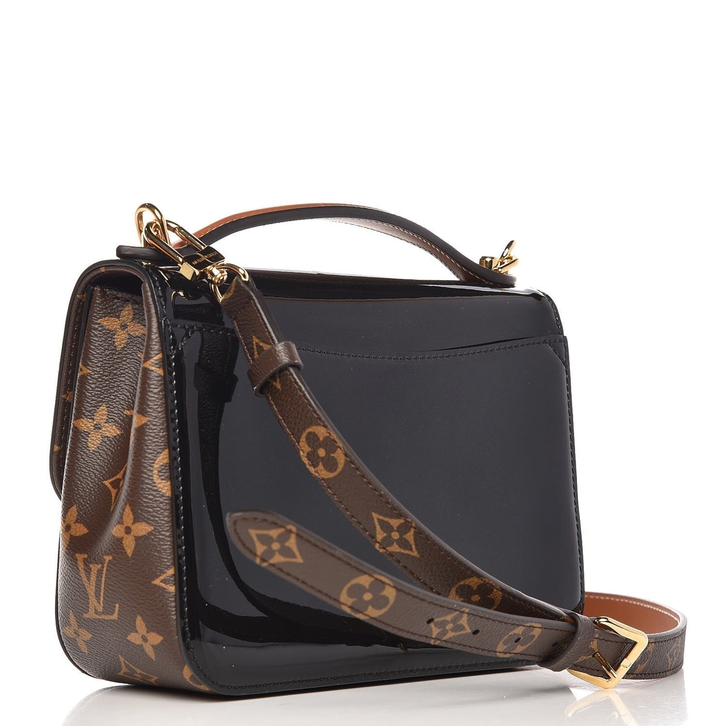 Louis Vuitton Cherrywood Monogram Vernis Handbag