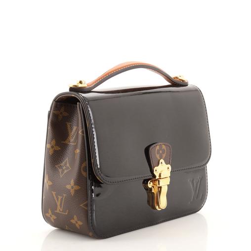 Louis Vuitton Cherrywood Monogram Vernis Handbag