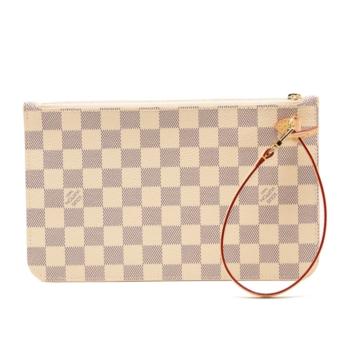 Louis Vuitton AZUR MM GM POCHETTE Damier Neverfull Tote Bag