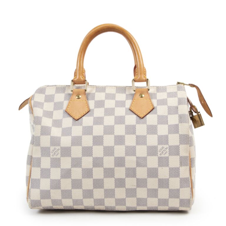 Louis Vuitton AZUR SPEEDY 25 Damier Handbag Handbag 2
