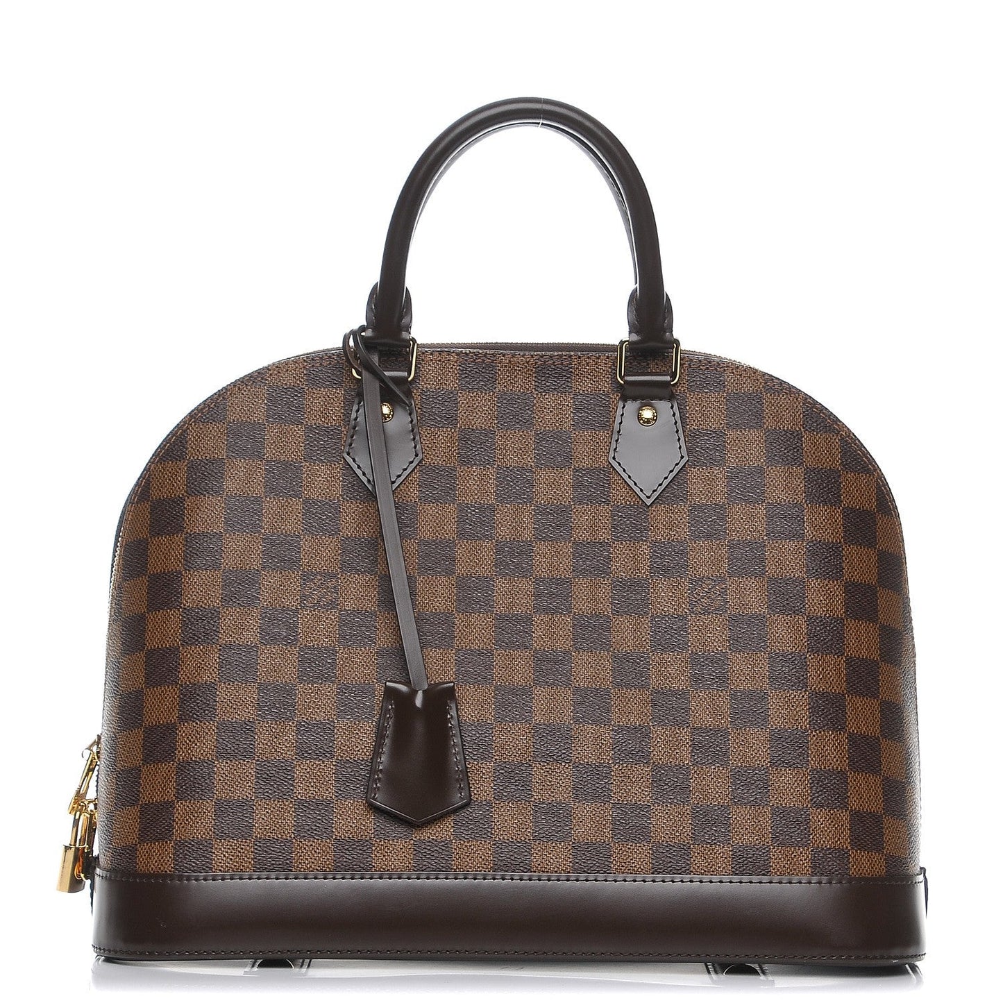 Louis Vuitton EBENE ALMA MM Damier Handbag