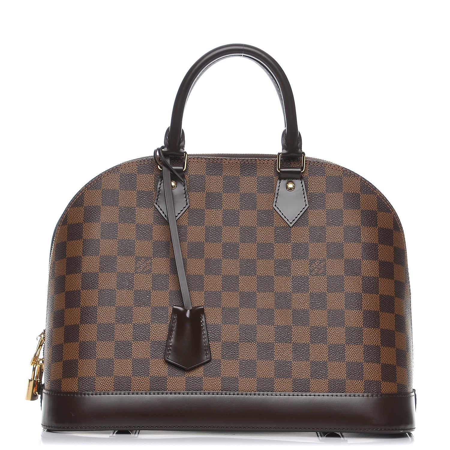 Louis Vuitton EBENE ALMA MM Damier Handbag