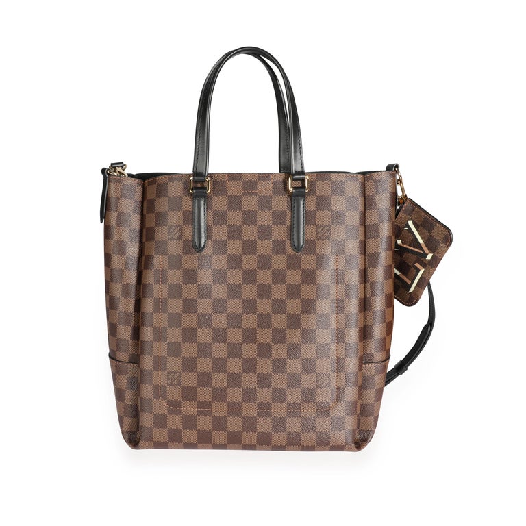 Louis Vuitton Ebene Belmont MM Damier Handbag