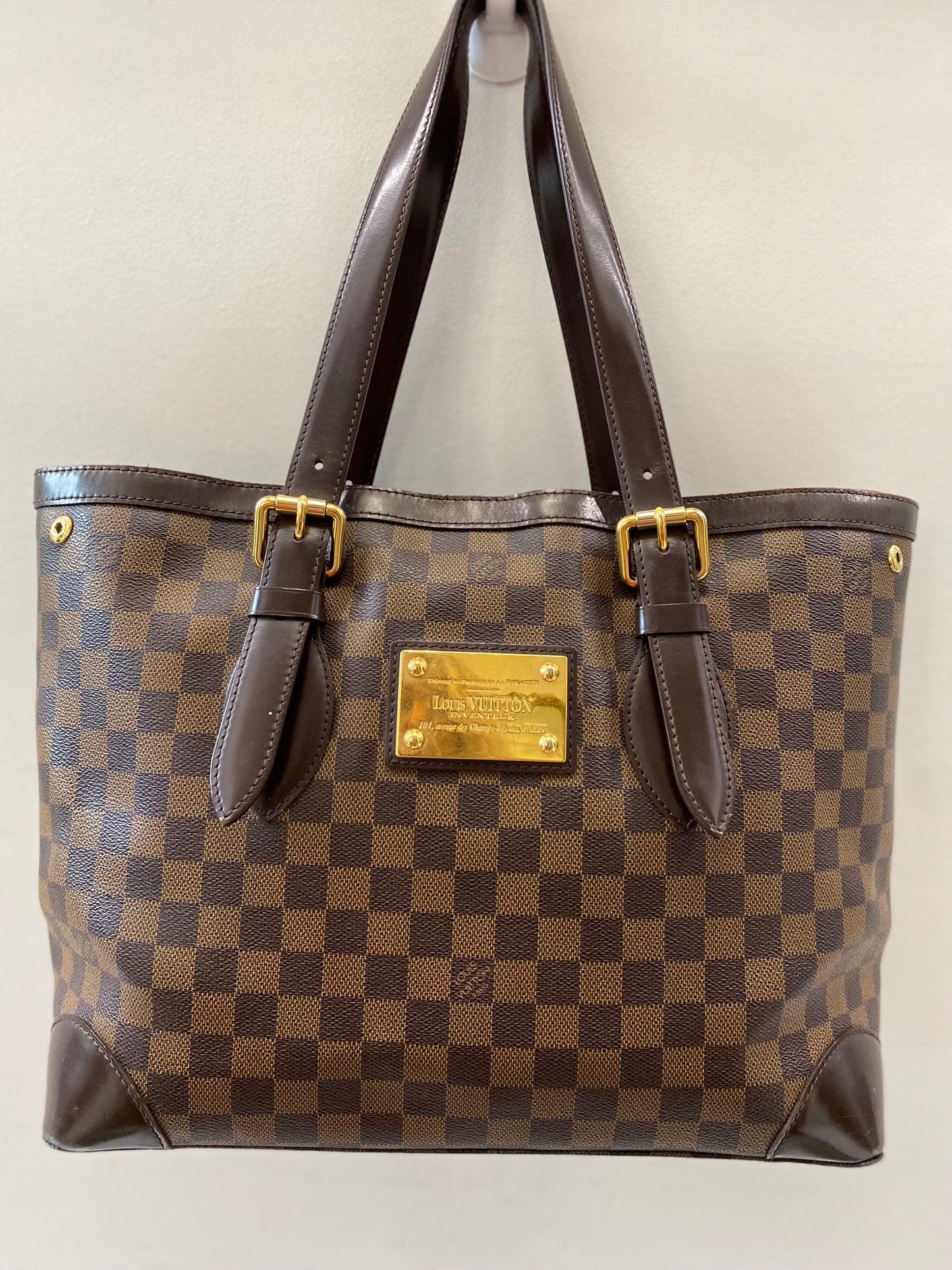 Louis Vuitton EBENE MM Damier Tote Bag