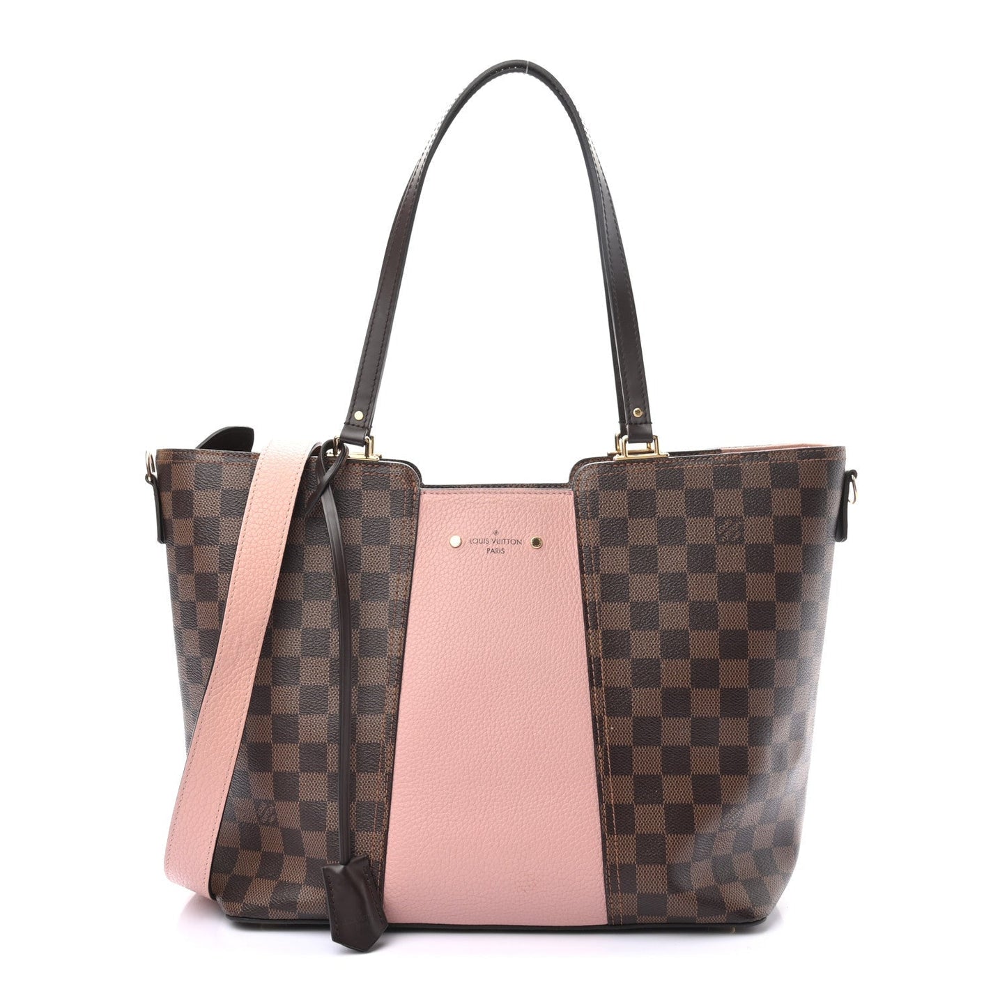 Louis Vuitton Ebene Jersey Magnolia Damier Tote Bag