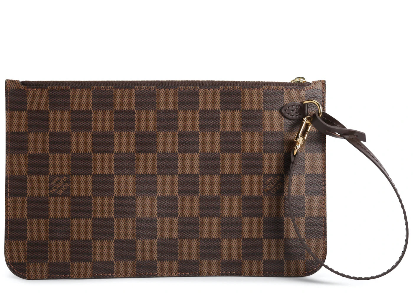 Louis Vuitton EBENE MM GM POCHETTE CERISE Damier Clutch Bag