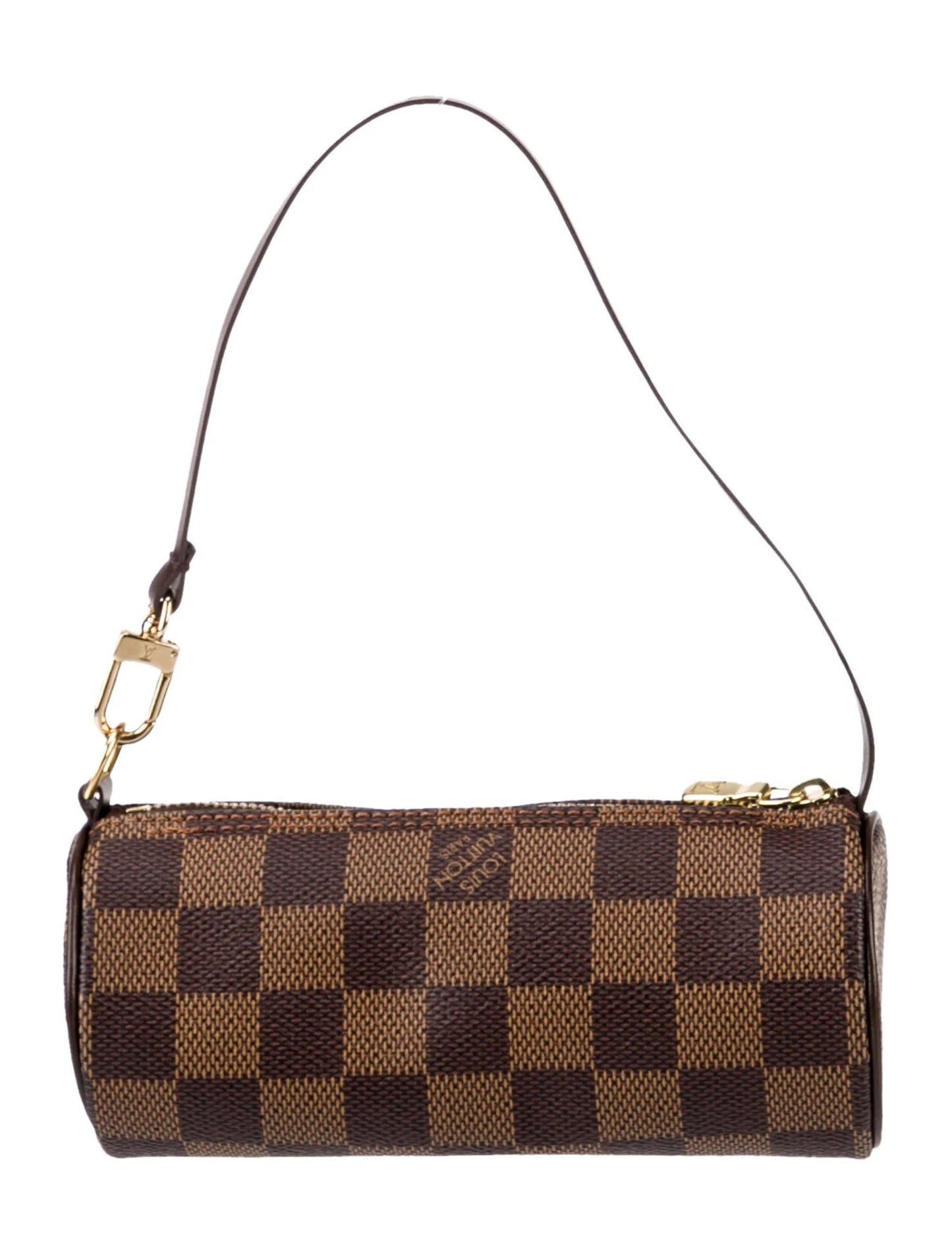 Louis Vuitton EBENE PAPILLON POCHETTE Damier Clutch Bag