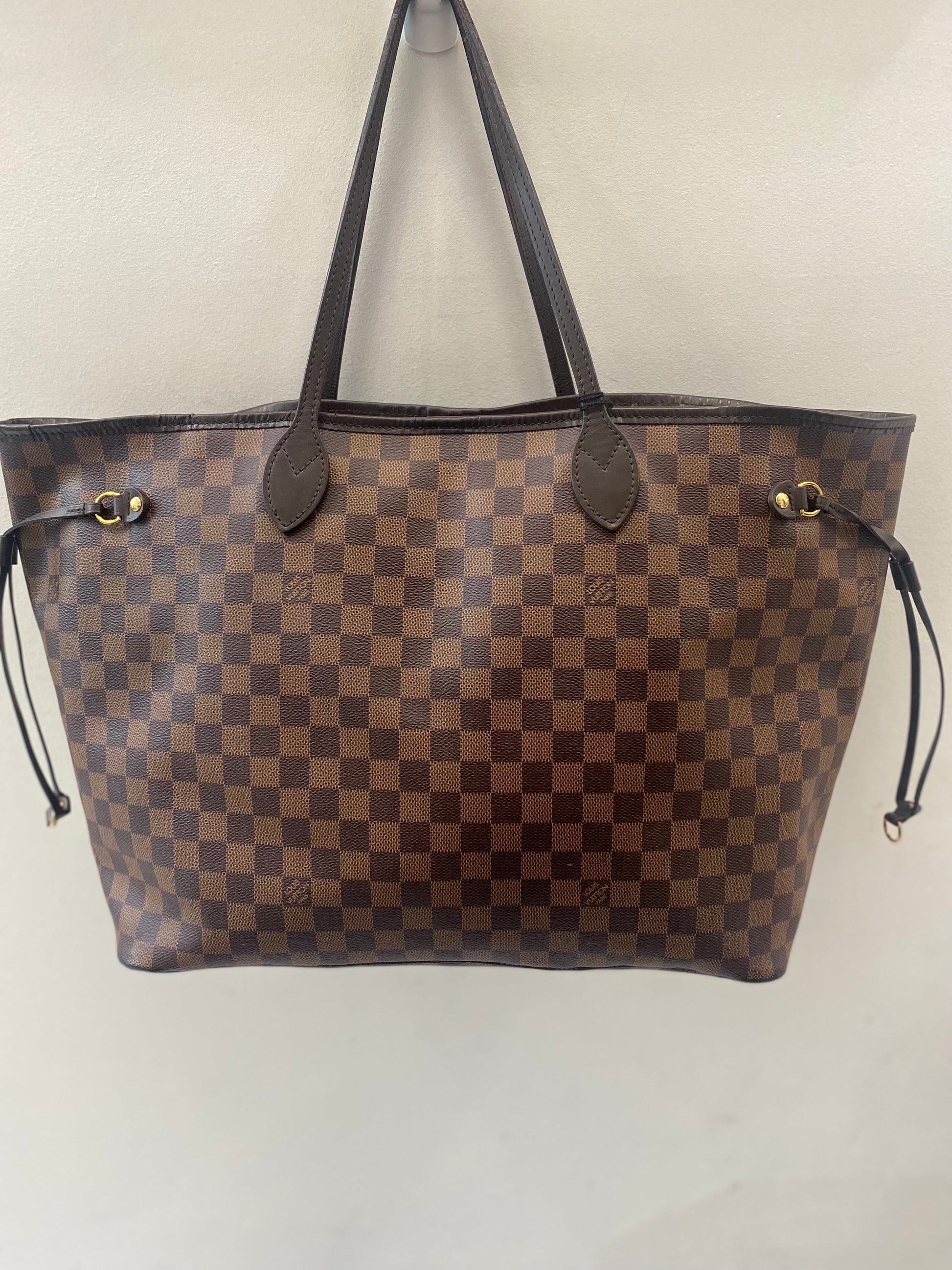 Louis Vuitton EBENE GM Damier Neverfull Tote Bag