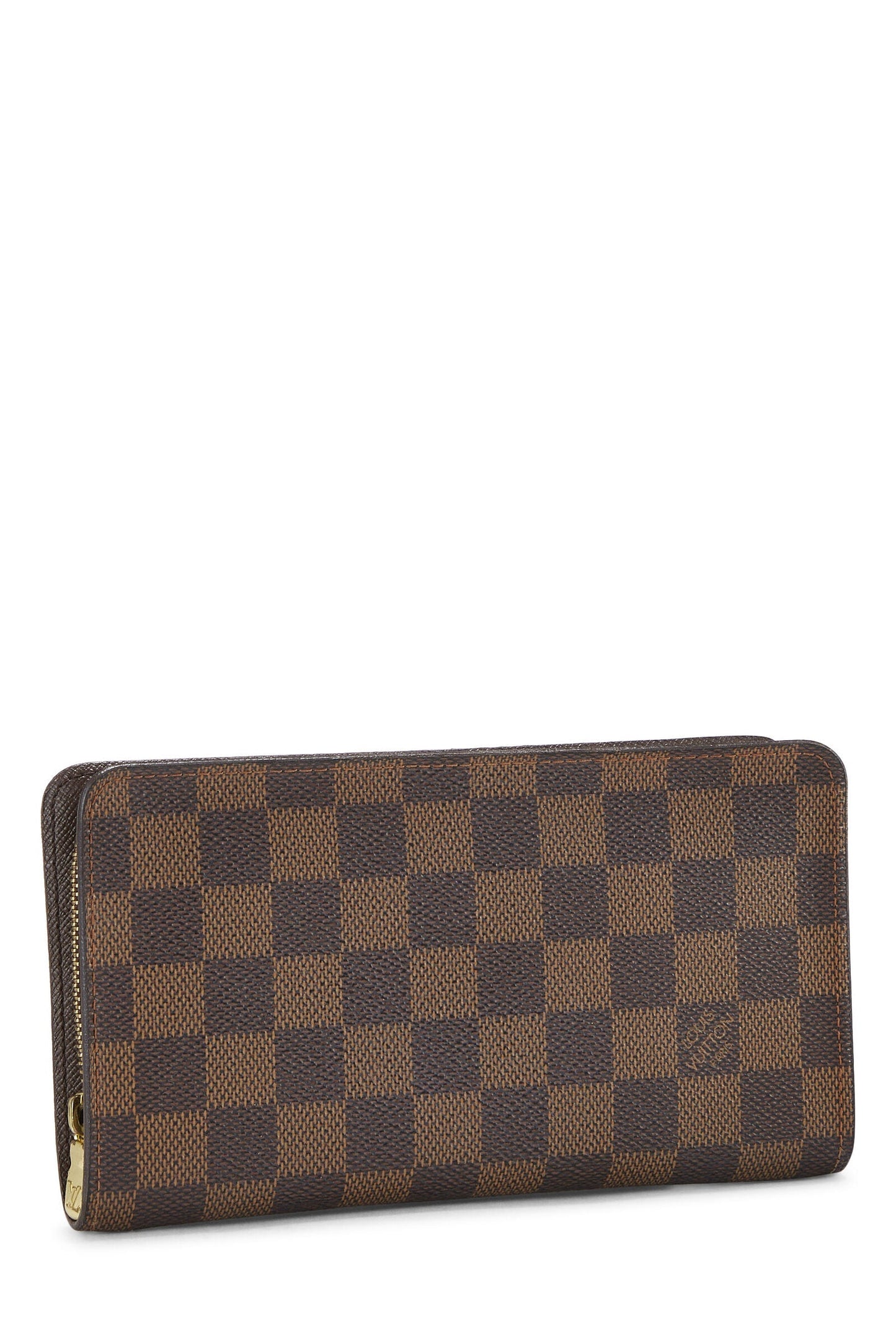 Louis Vuitton EBENE PORTE MONNAIE ZIPPY Damier Wallet Case