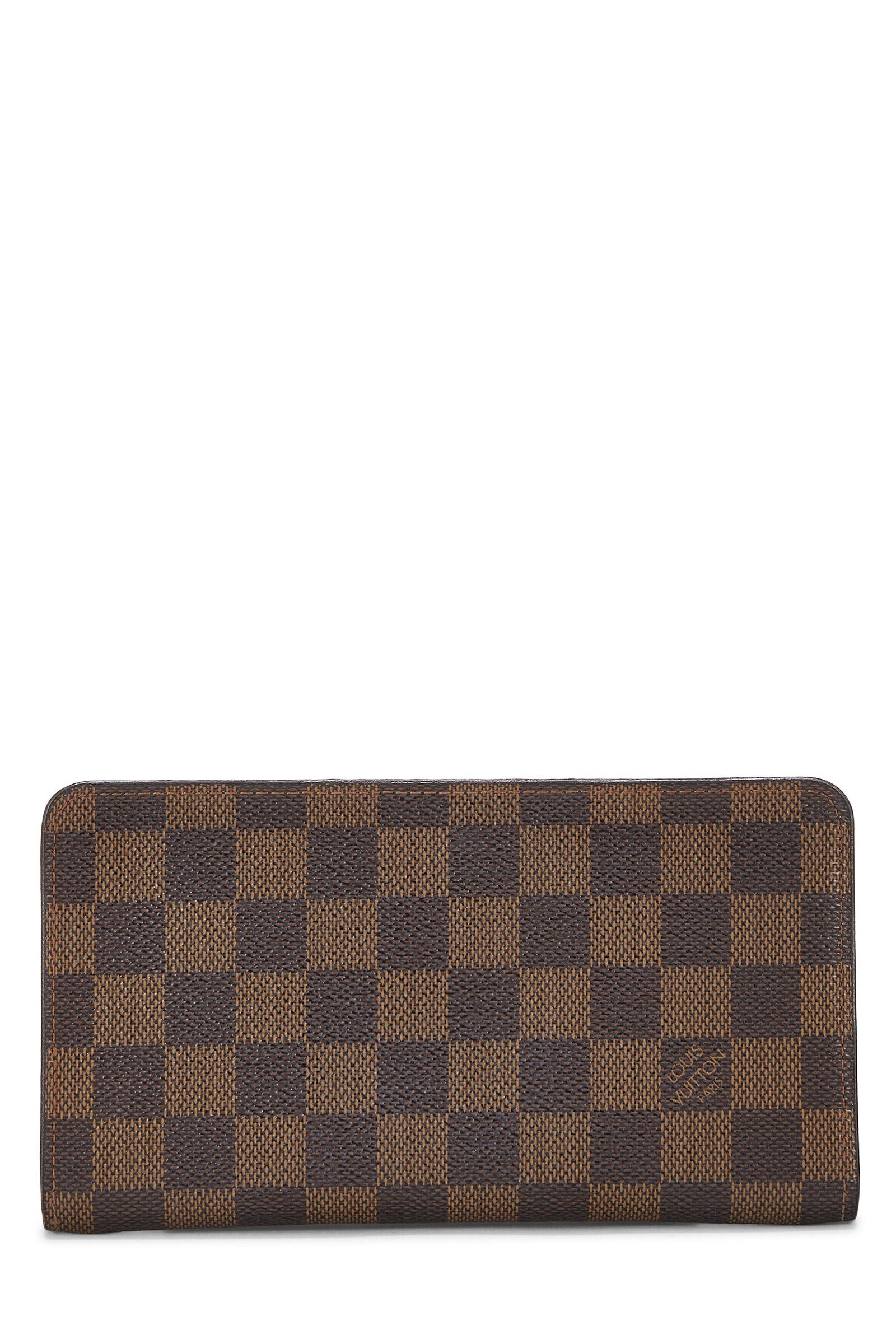 Louis Vuitton EBENE PORTE MONNAIE ZIPPY Damier Wallet Case