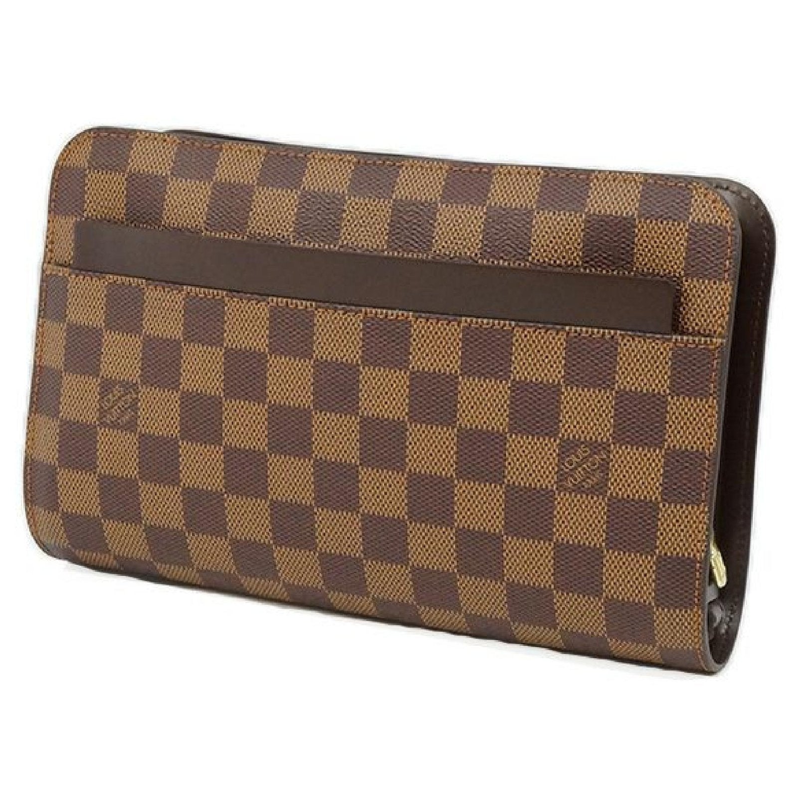 Louis Vuitton Ebene Saint Louis Business Damier Clutch Bag