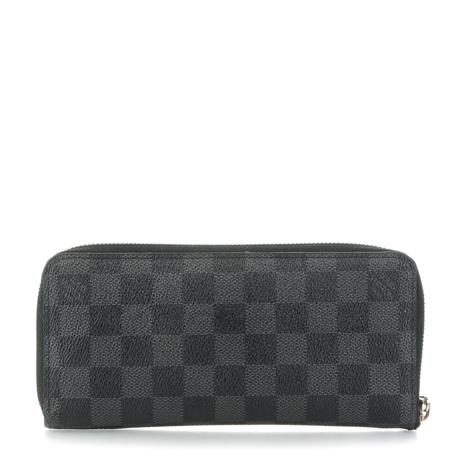 Louis Vuitton Graphite Zippy Organizer Damier Wallet Case
