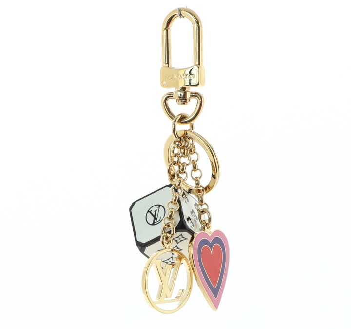 Louis Vuitton Game On Dice Heart Charm Key Chain