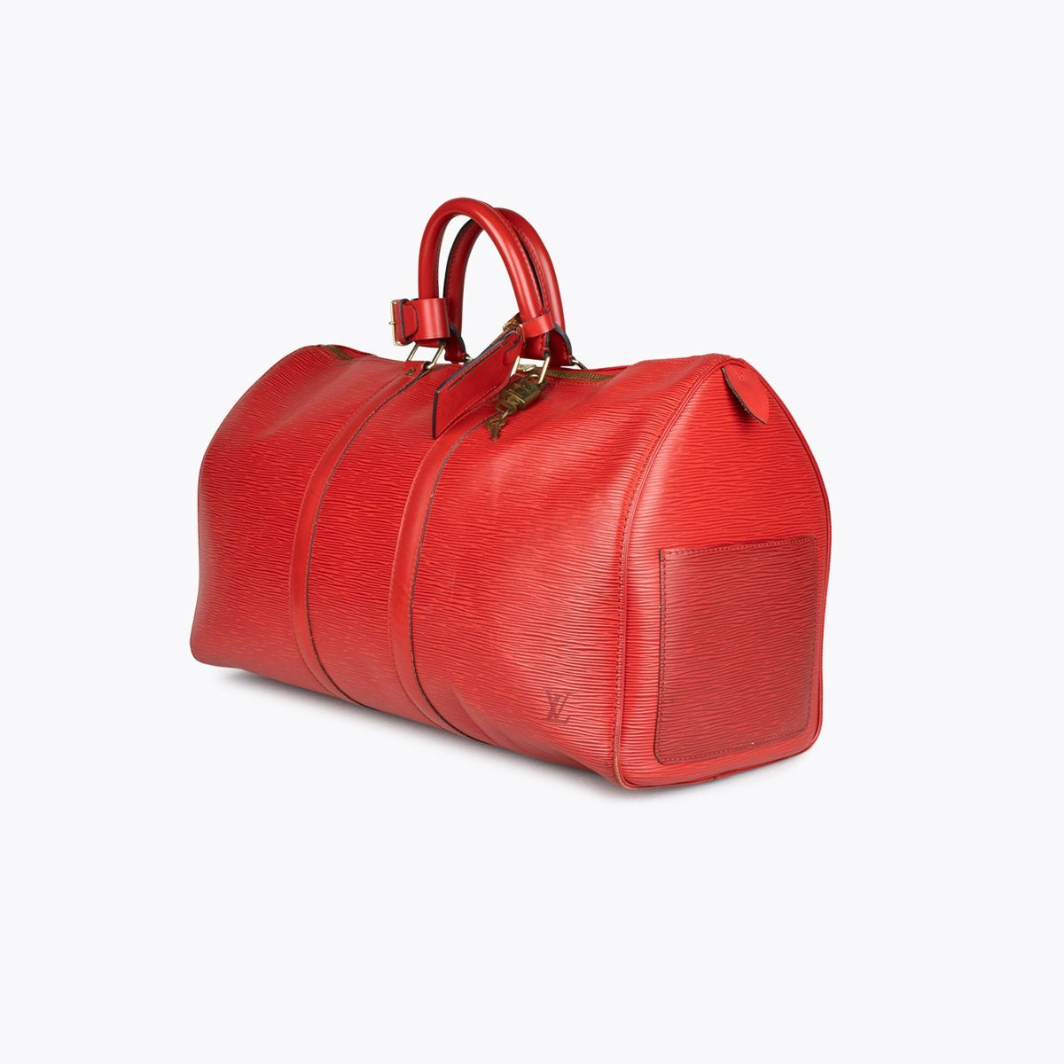 Louis Vuitton Keepall 45 Duffle Epi Leather Travel Bag