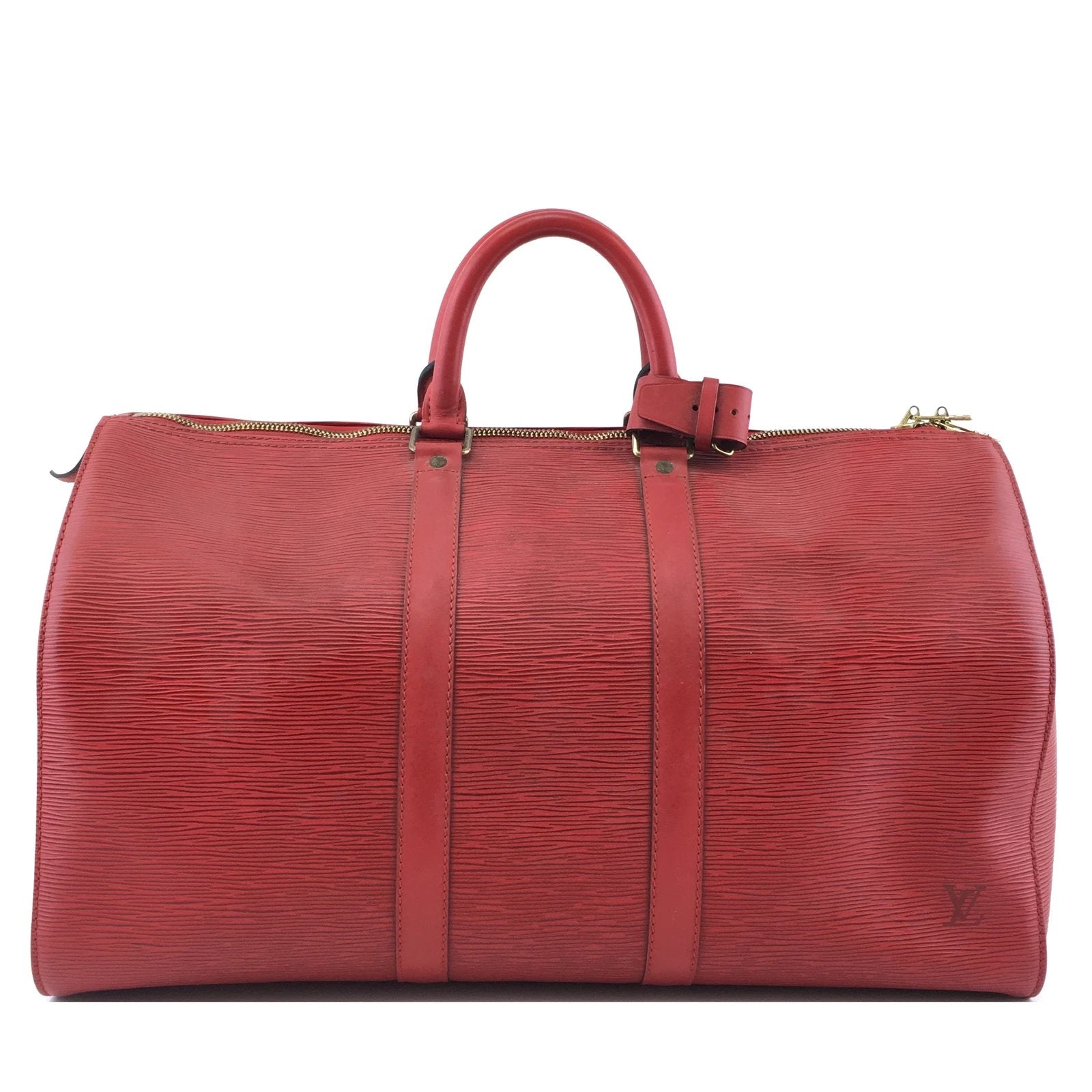 Louis Vuitton Keepall 45 Duffle Epi Leather Travel Bag