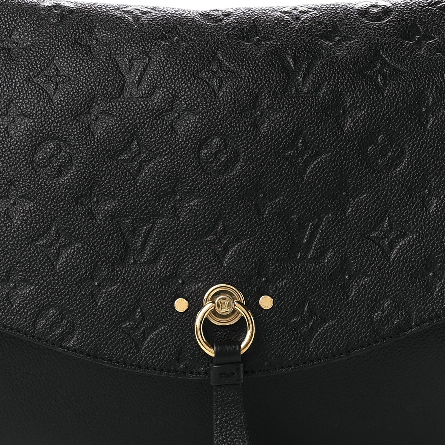 Louis Vuitton BLANCHE MM Empreinte Leather Handbag