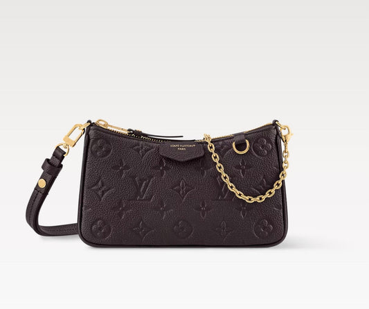 Louis Vuitton EASY Monogram Empreinte Leather Crossbody Bag