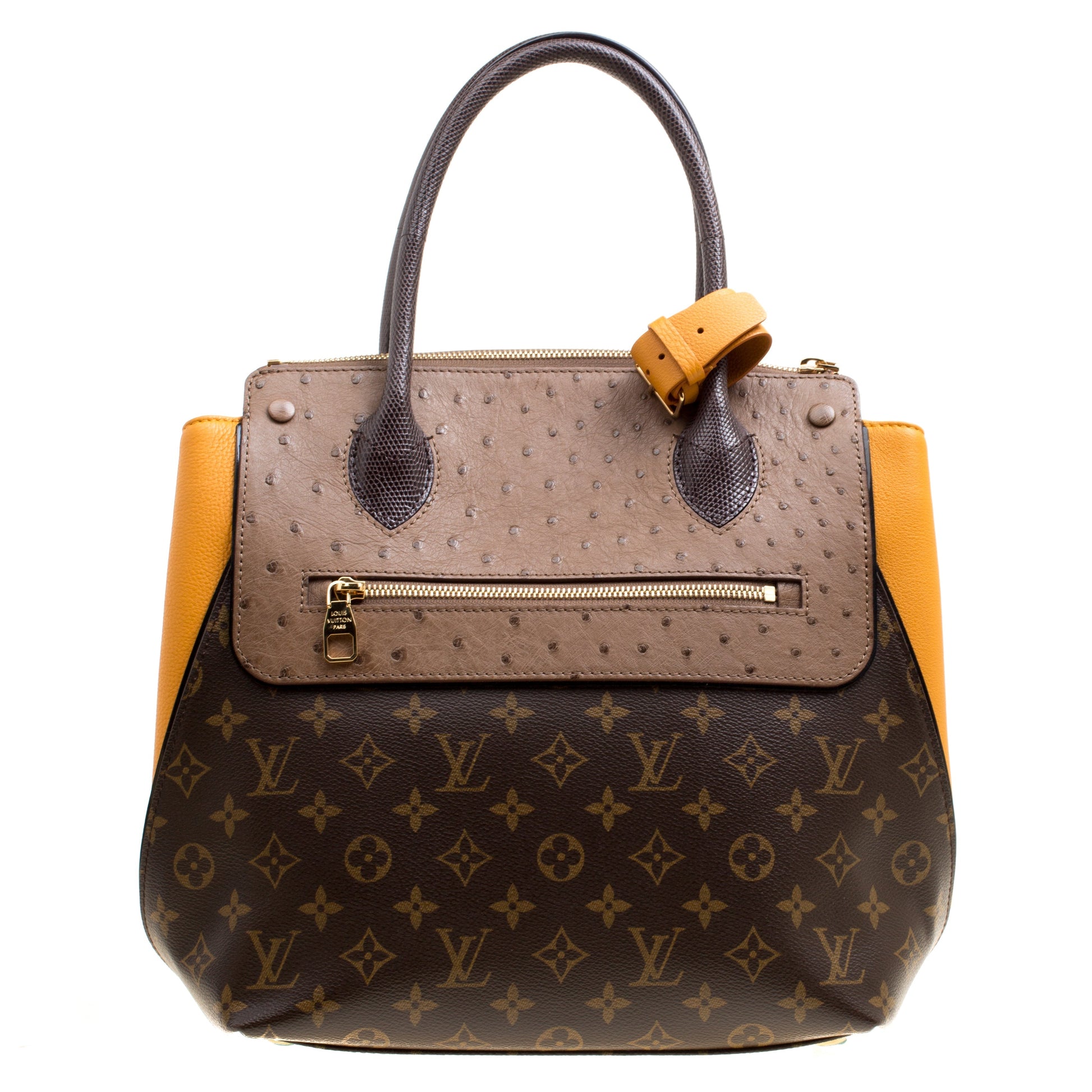 Louis Vuitton EXOTIQUE MM OCRE LIMITED EDITION Monogram Handbag