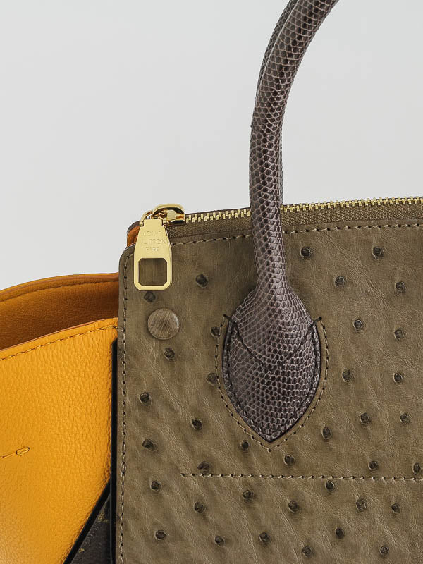 Louis Vuitton EXOTIQUE MM OCRE LIMITED EDITION Monogram Handbag