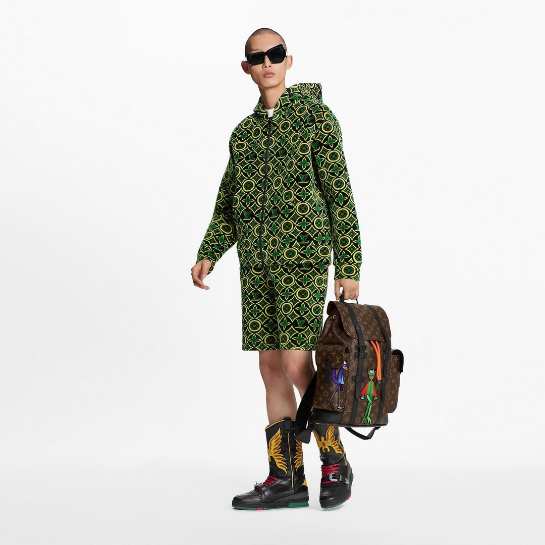 Louis Vuitton JAMAICAN FLOWER ZIP HOODED JACKET Apparel