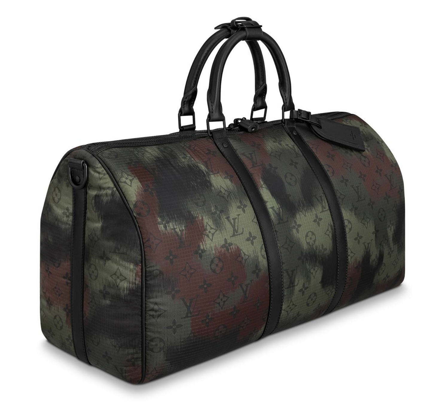 Louis Vuitton KEEPALL 50 NYLO CAMO LIMITED Travel Bag