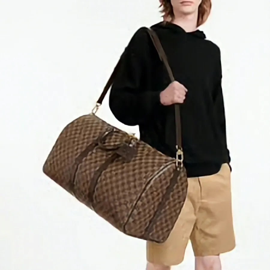 Louis Vuitton KEEPALL BANDOULIÈRE 55 Travel Bag