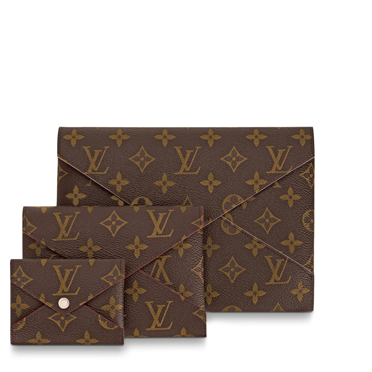 Louis Vuitton KIRIGAMI POCHETTE SET Monogram Clutch Bag