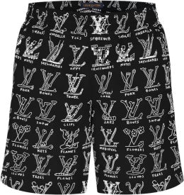 Louis Vuitton CARTOONS BOARD SWIM TRUNK Handbag